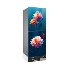 VISION Glass Door Refrigerator RE-229 Liter Radish Carnation - Family